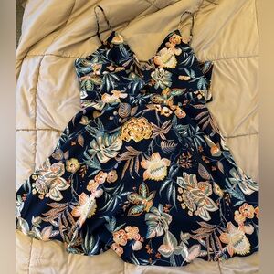 Floral midi dress